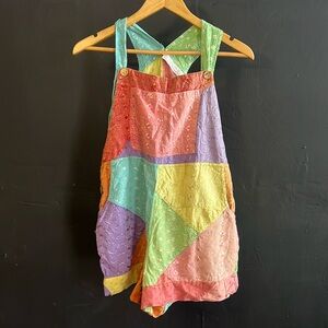 Rainbow Overall Shorts🌈